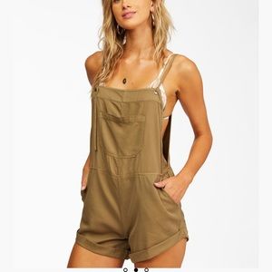 Green Billabong Romper / Size S